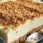 Delicious Woolworth Icebox Cheesecake served on a plate