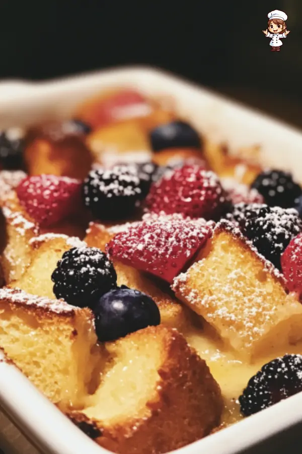 Berries & Cream French Toast Casserole Recipe for Easy Brunch