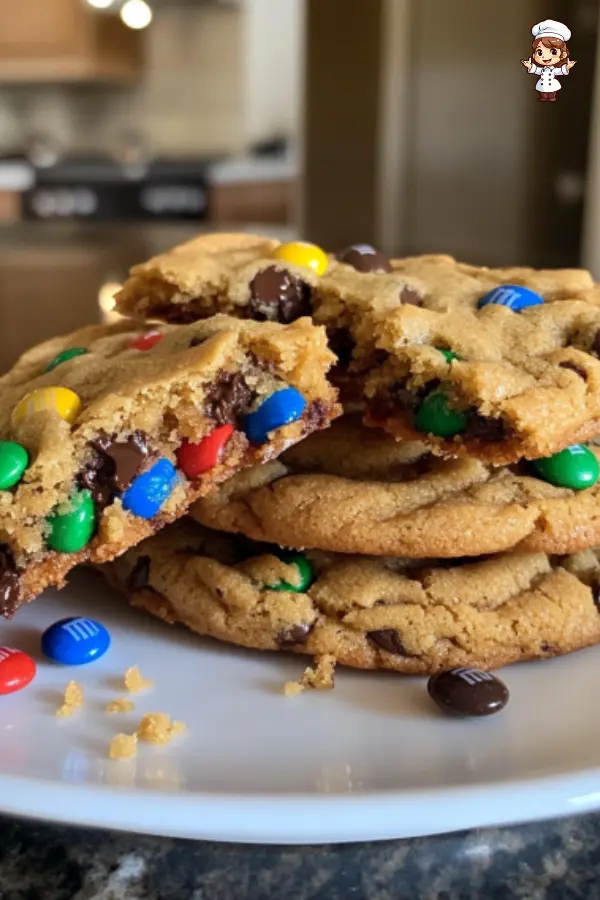 Big Giant Monster Cookies – Easy, Chewy, and Loaded with Goodies
