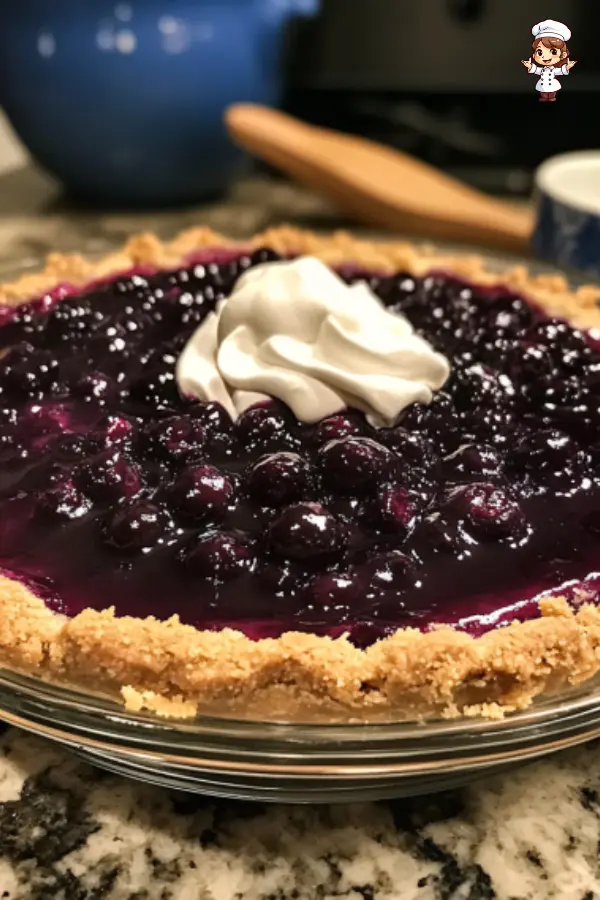 Blueberry Cream Cheese Pie