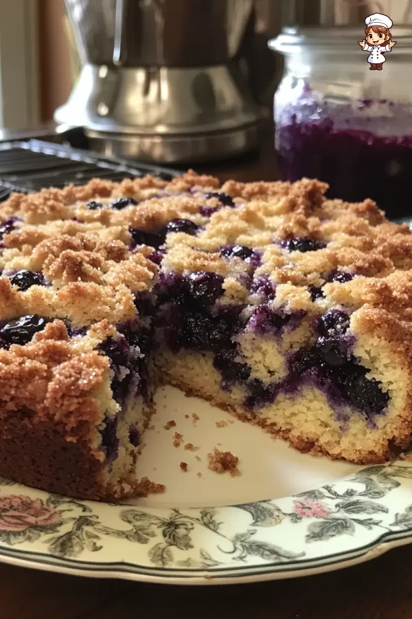 Blueberry Crumb Cake Recipe