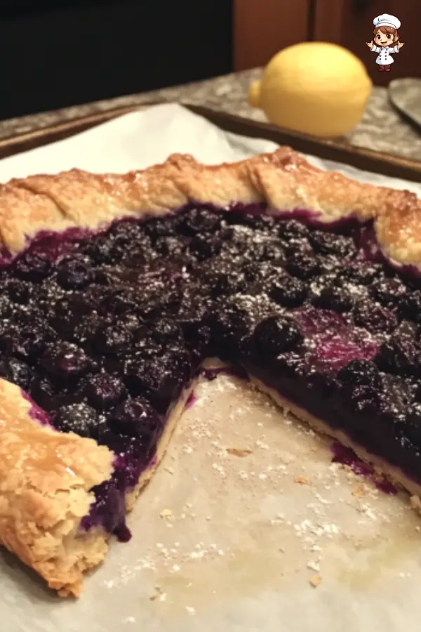 Blueberry Galette Recipe – Easy Homemade Dessert with Flaky Crust