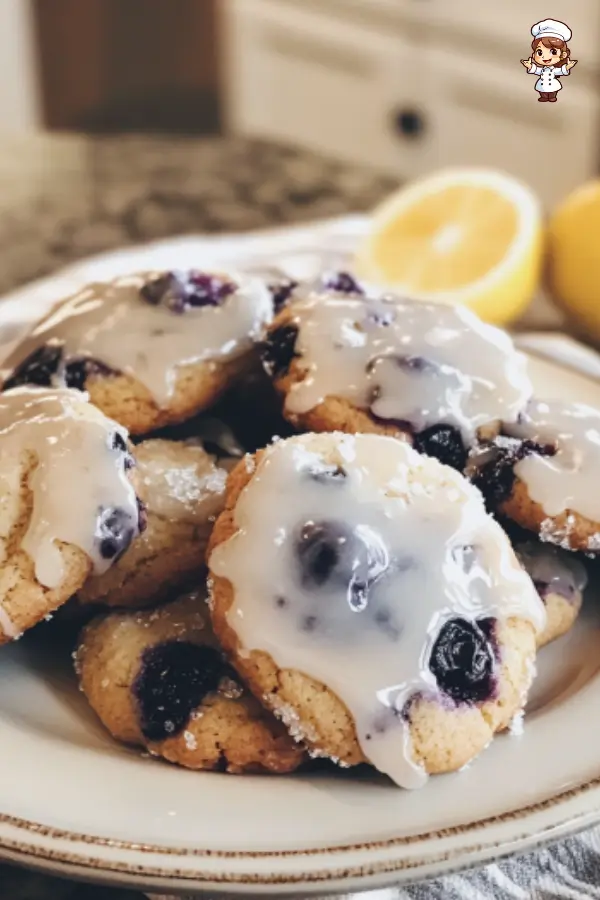 Blueberry Muffin Cookies Recipe – Soft, Chewy & Bursting with Flavor