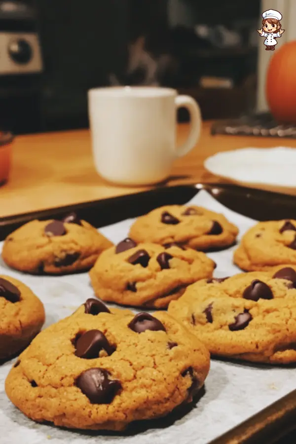 Chewy Pumpkin Chocolate Chip Cookies – Soft, Spiced & Perfectly Sweet