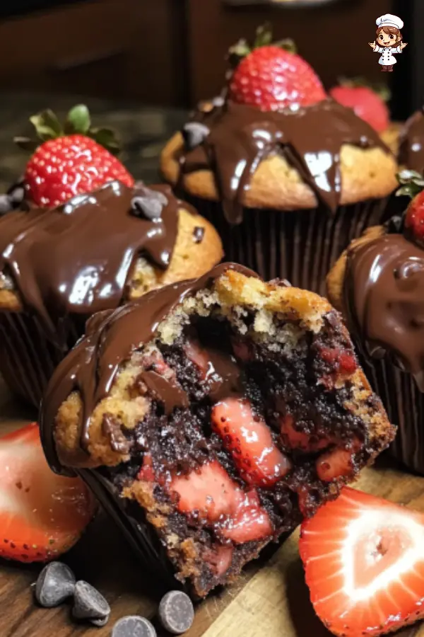 Chocolate Covered Strawberry Muffins – Sweet, Moist, and Easy to Make