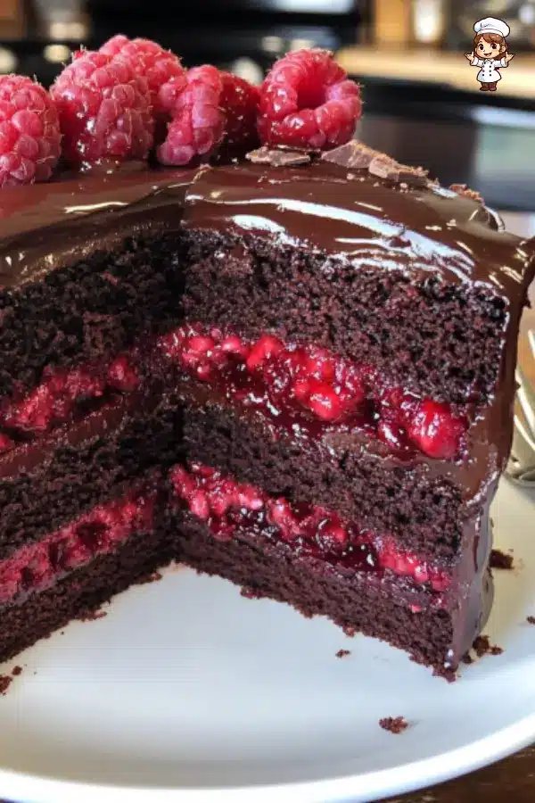 Chocolate Raspberry Cake