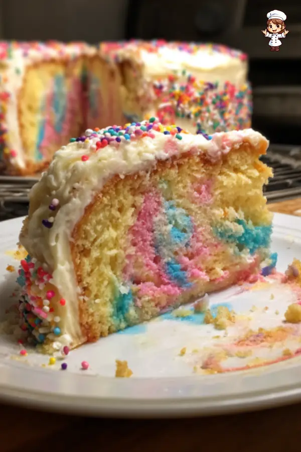 Colorful Tie-Dye Cake Recipe – Fun & Easy Celebration Dessert