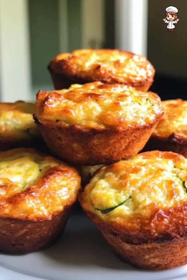 Cream Cheese Zucchini Muffins – Moist, Spiced & Filled with Creamy Goodness