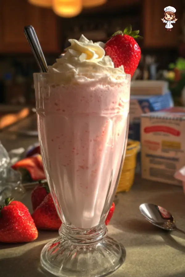 Creamy Strawberry Milkshake – Easy & Refreshing Summer Drink