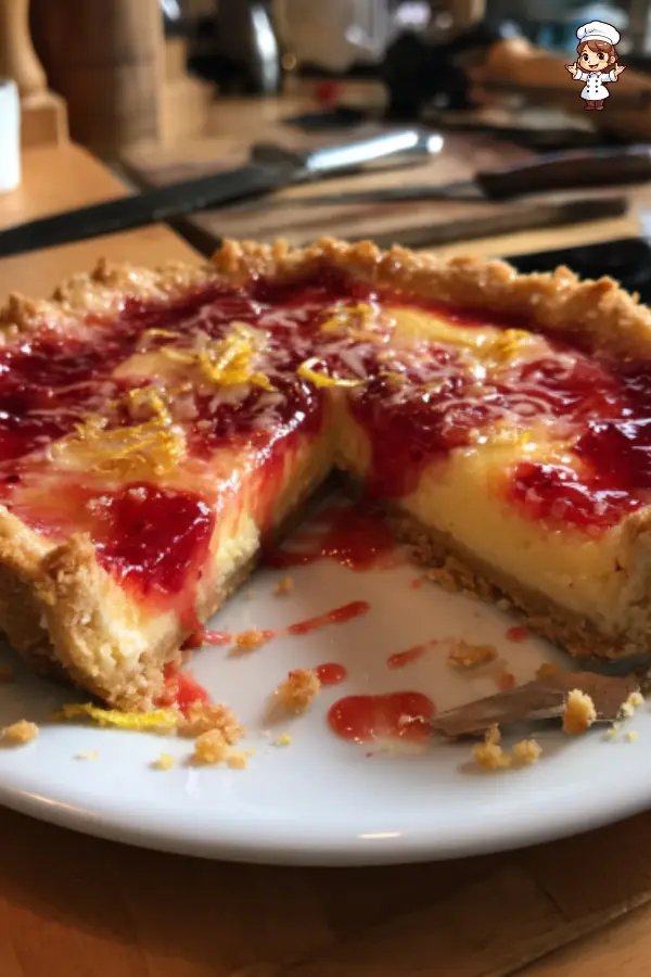 Delicious Lemon Strawberry Tart Recipe  Easy & Refreshing Dessert