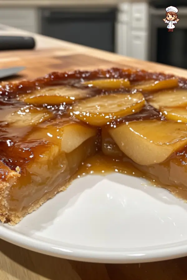 Easy Pear Tarte Tatin Recipe – Classic French Caramelized Tart