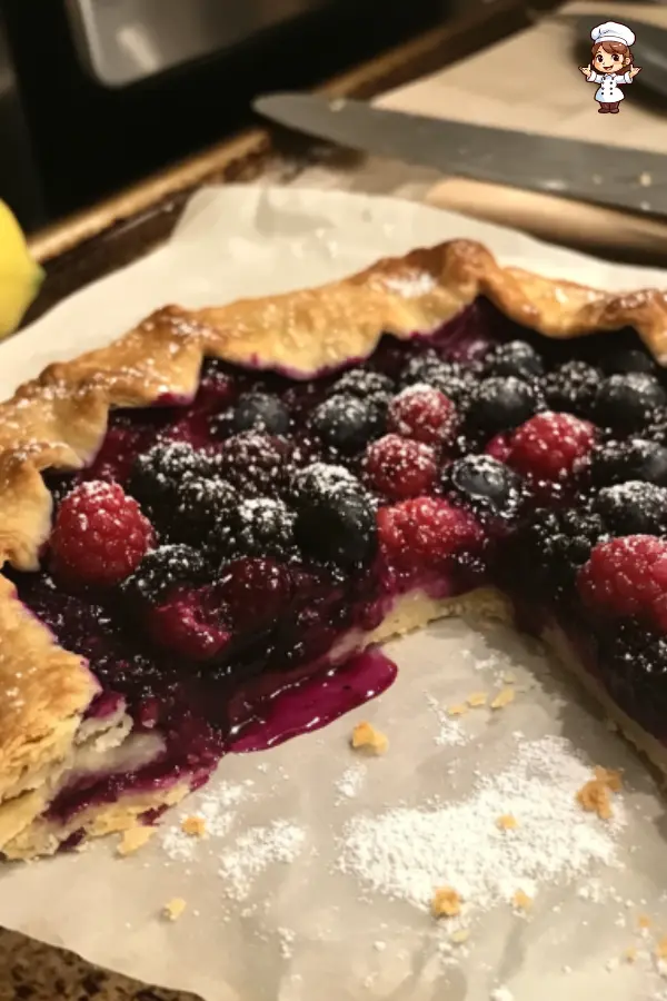 Easy Rustic Berry Galette Recipe – Flaky Crust & Juicy Berries