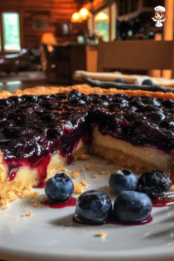 Fresh Blueberry Tart with Buttery Crust and Luscious Filling