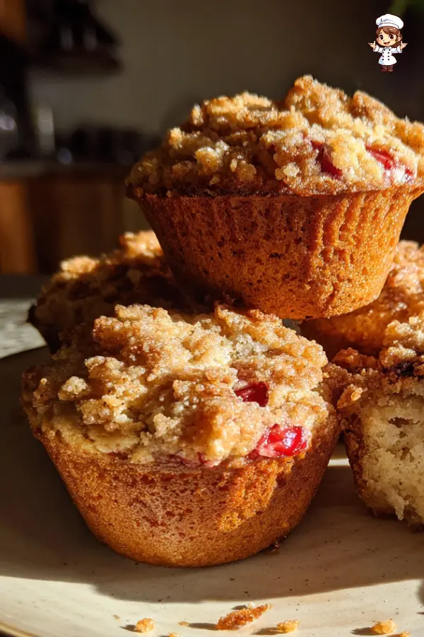 Gluten-Free Cherry Cobbler Muffins – Easy, Moist & Perfect for Summer