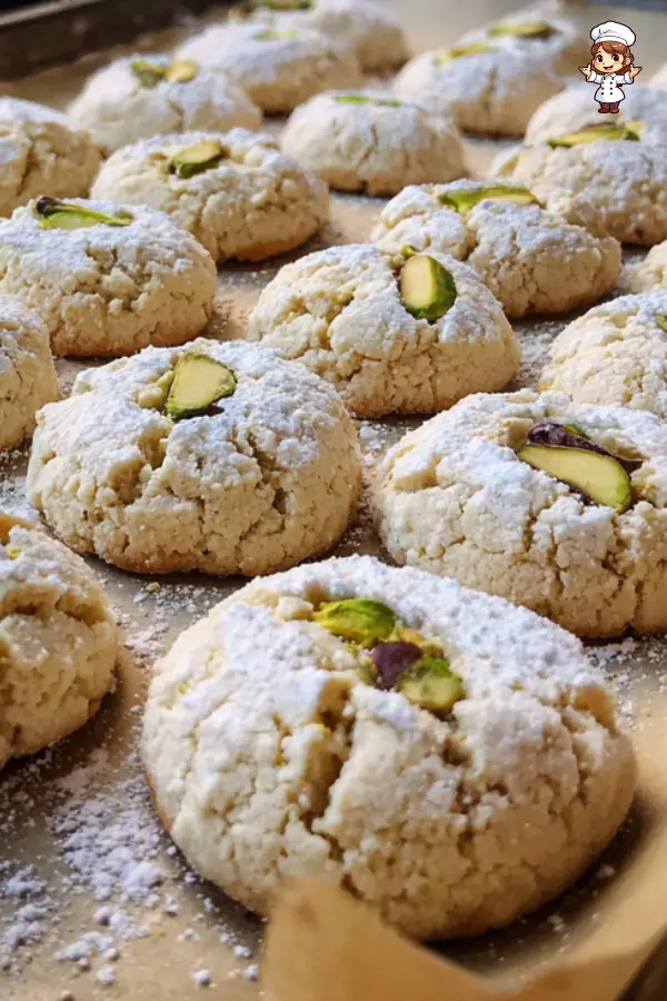Gluten-Free Pistachio Cookies Recipe  Soft & Chewy Cardamom Cookies