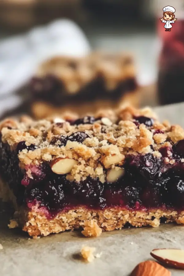 Healthy Berry Streusel Bars - Wholesome, Sweet & Easy to Make