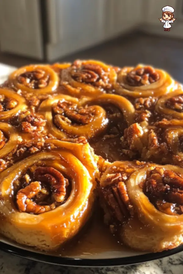 Homemade Maple Pecan Sticky Buns – Sweet, Gooey, and Perfect for Brunch