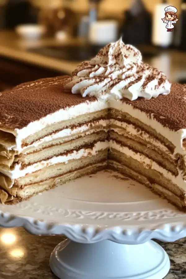 How to Make Tiramisu Crepe Cake – Layered Creamy Coffee Dessert Recipe