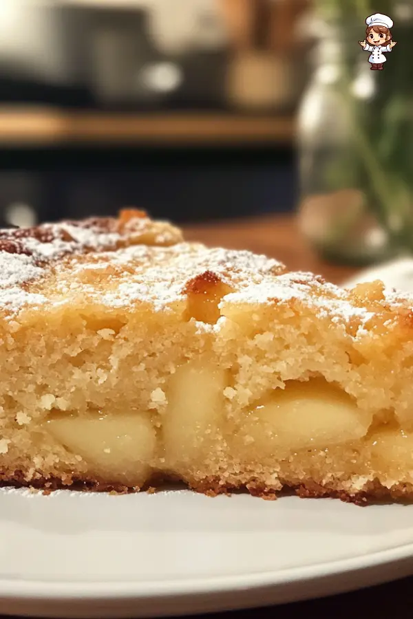 Lemon, Ginger, and Pear Cake – Moist, Zesty & Spiced Fruit Dessert
