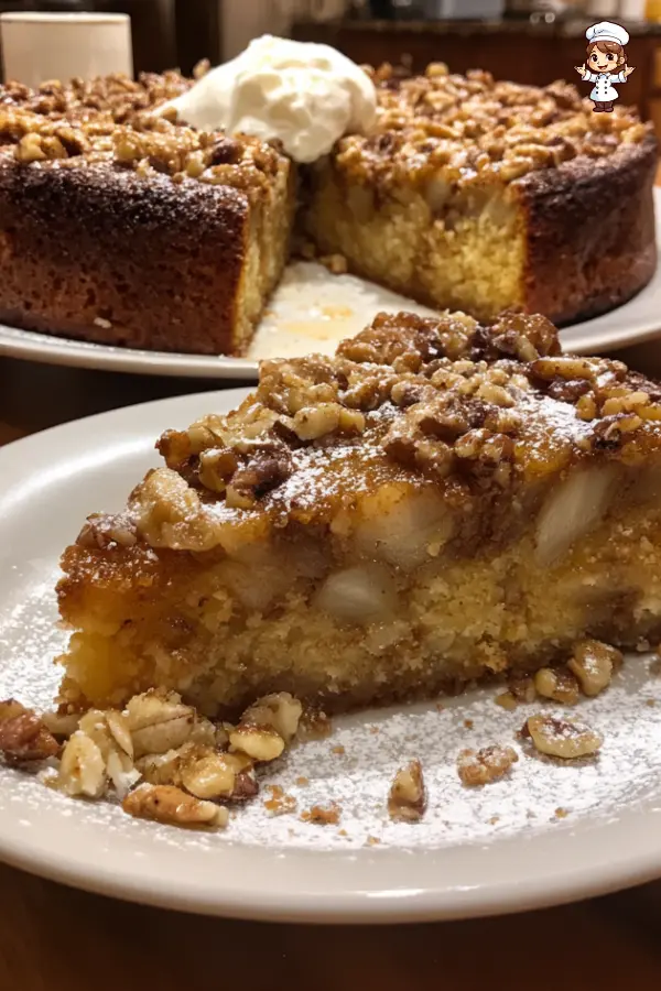 Moist Apple Cake with Walnuts and Cozy Autumn Spices – A Perfect Fall Dessert