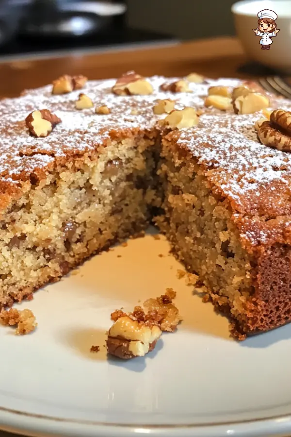 Moist Brown Sugar Walnut Cake Recipe – Easy & Delicious Homemade Dessert