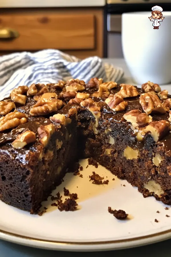 Moist Espresso Date Cake with Walnuts – Easy, Flavorful & Wholesome