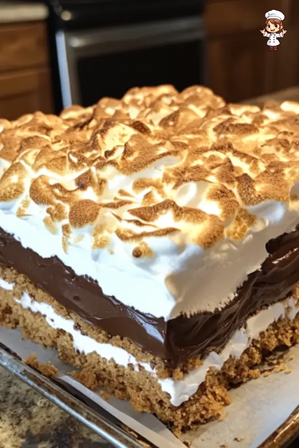 No Bake S'mores Cake – A Decadent, Easy Summer Dessert