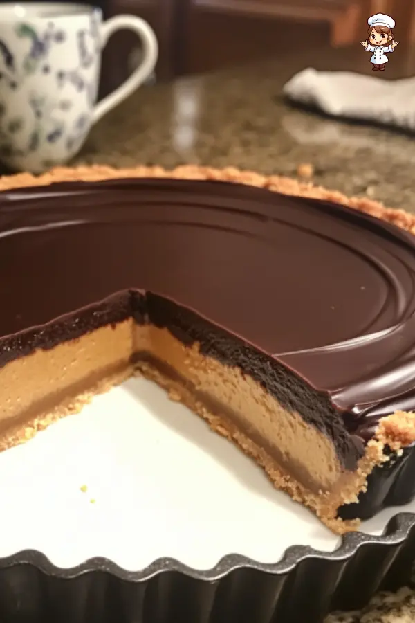 Peanut Butter Cup Tart – Easy No-Bake Chocolate & Peanut Butter Dessert