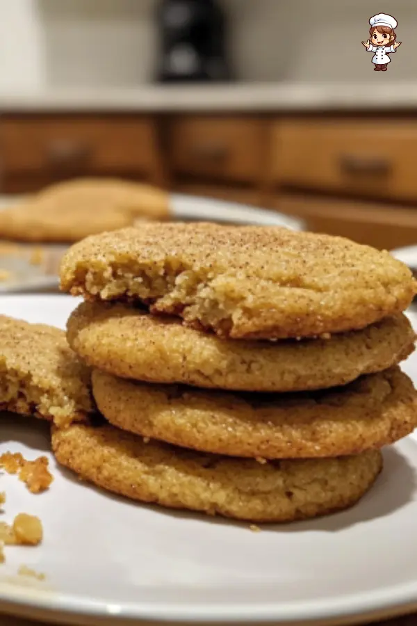 Peanut Butter Snickerdoodles Soft & Chewy Cookies
