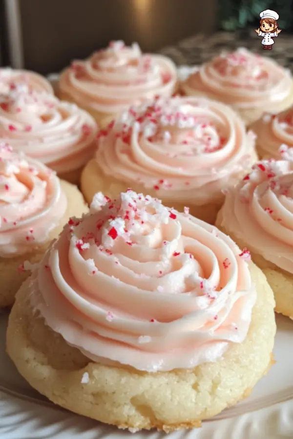 Peppermint Meltaway Cookies – Soft, Buttery, and Festive Holiday Treats