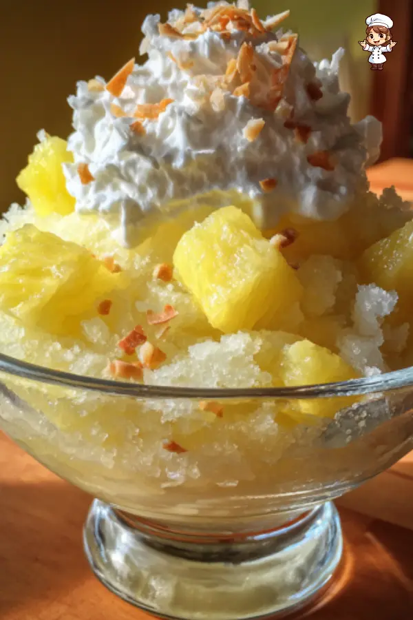 Pineapple Granita Recipe – Easy Tropical Frozen Dessert