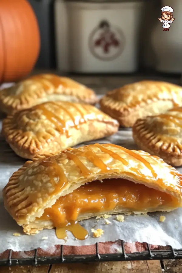 Pumpkin Hand Pies – Easy Fall Dessert with Flaky Crust & Spiced Filling