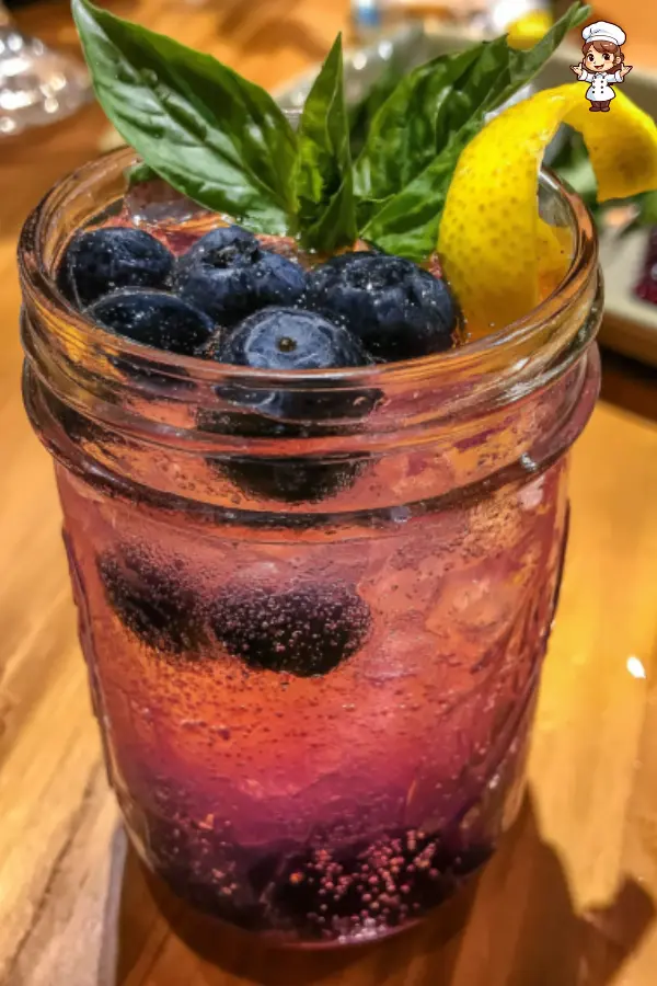 Refreshing Blueberry Gin Fizz Cocktail – Easy Summer Drink Recipe