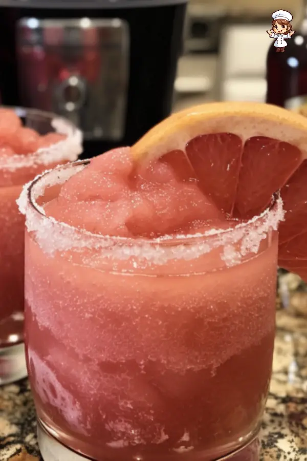 Ruby Red Grapefruit Tequila Slushie – Refreshing Summer Frozen Cocktail