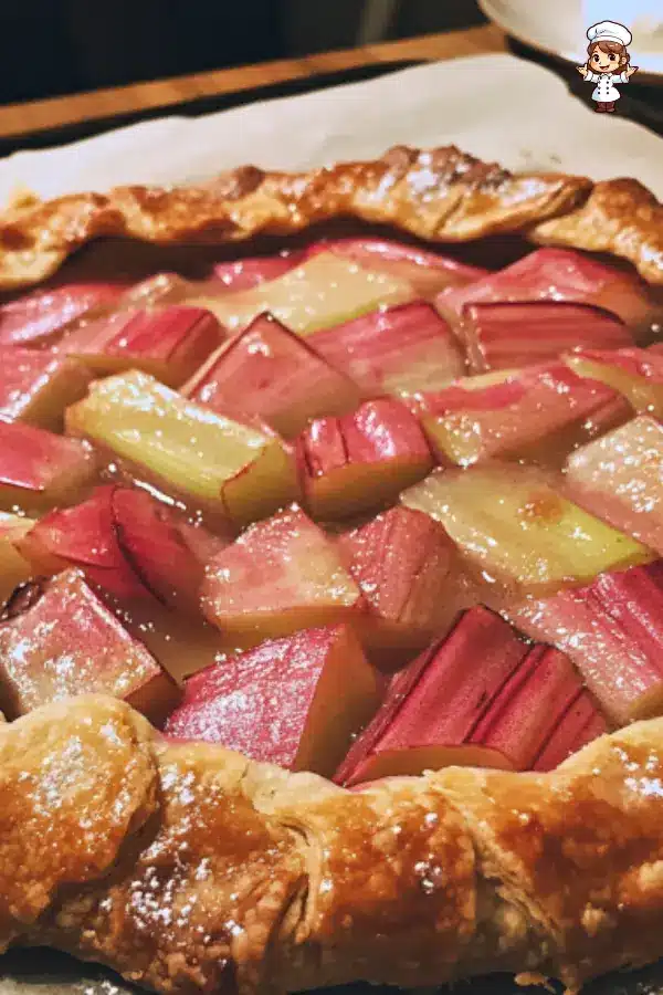 Rustic Rhubarb Galette with Frangipane  Easy Almond Tart Recipe