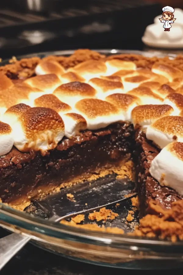 S’mores Brownie Pie Recipe  Gooey, Chocolatey & Perfectly Toasted