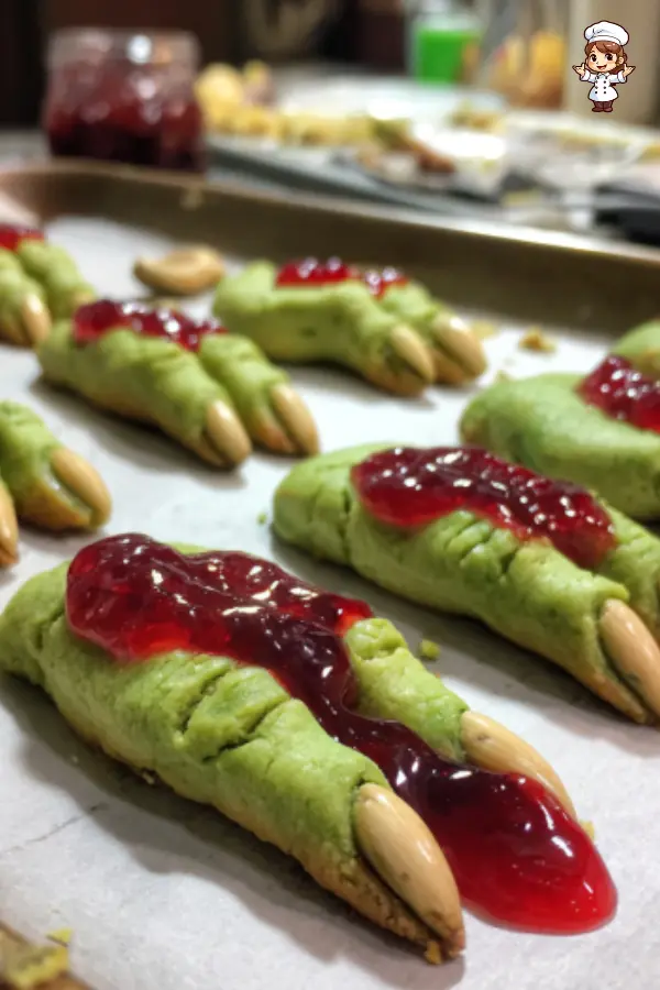Spooky Witch Finger Cookies – Perfect Halloween Treats for Kids and Parties
