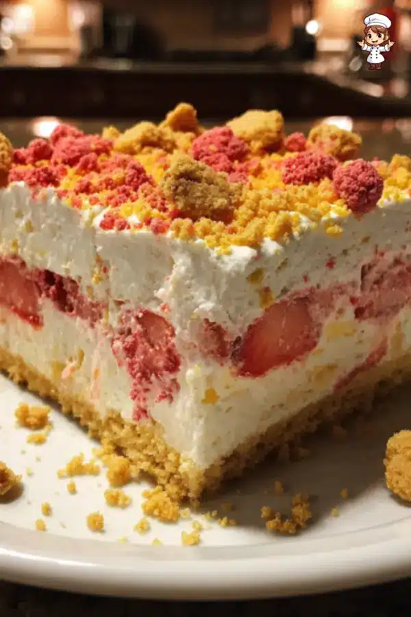 Strawberry Shortcake Ice Cream Cake – Creamy Summer Treat