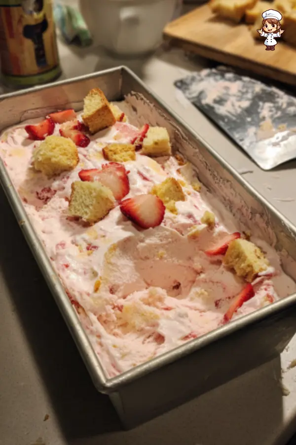 Strawberry Shortcake No-Churn Ice Cream – Easy Summer Dessert