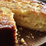 Deliciously moist cardamom cake topped with cream frosting and spices.