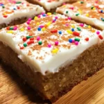 Gingerbread Cookie Bars with Cream Cheese Frosting