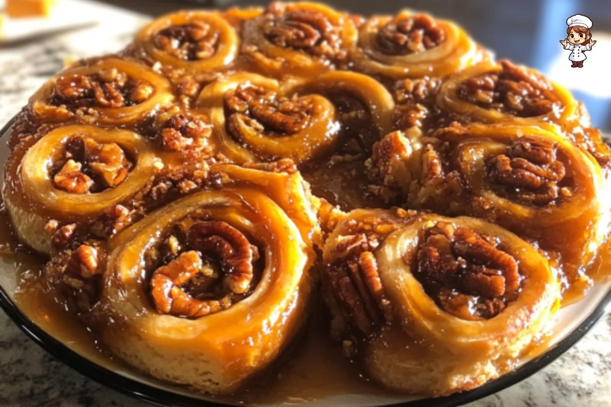 Homemade Maple Pecan Sticky Buns – Sweet, Gooey, and Perfect for Brunch