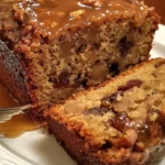Moist and nutty date and walnut cake with warm spices and rich flavors.