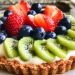 No-Bake Greek Yogurt Fruit Tart – Fresh, Healthy & Easy Dessert