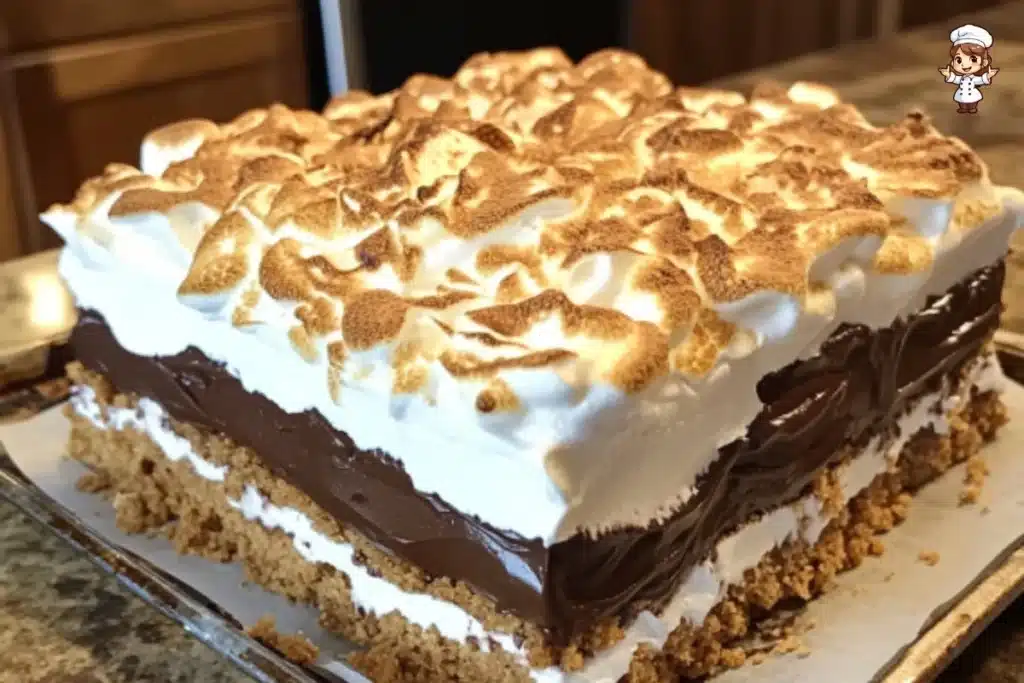 No Bake S'mores Cake – A Decadent, Easy Summer Dessert