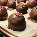 Easy Peanut Butter Balls Recipe – Creamy, Chocolate-Covered Truffles Everyone Loves