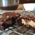 Irresistible Peanut Butter Filled Brownie Cookies Recipe Fudgy & Creamy Treats