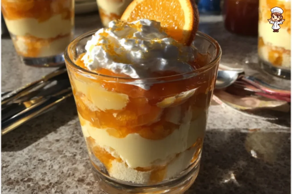 Delicious Prosecco orange cupcakes with Aperol cream frosting displayed on a plate