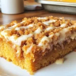 Moist & Cozy Pumpkin Crumb Coffee Cake – Perfect Fall Dessert Recipe