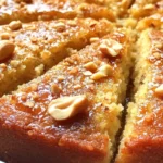Delicious semolina cake topped with cardamom and cashews, a perfect dessert treat